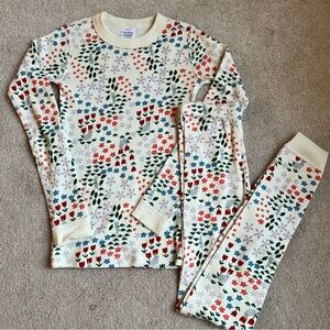 Hanna Andersson Floral Kids Pajamas 10